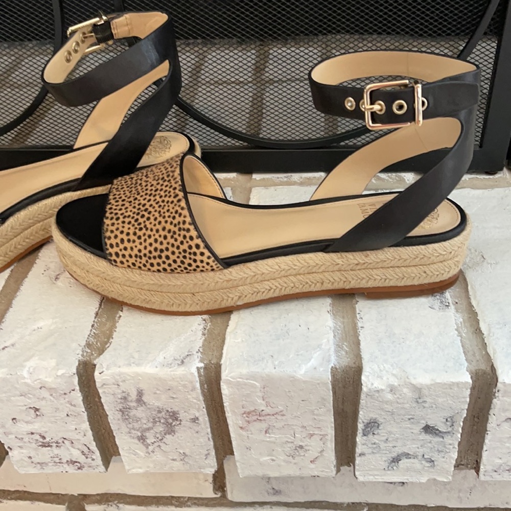 Vince Camuto spotted haircalf sandal - Picture 2 of 5